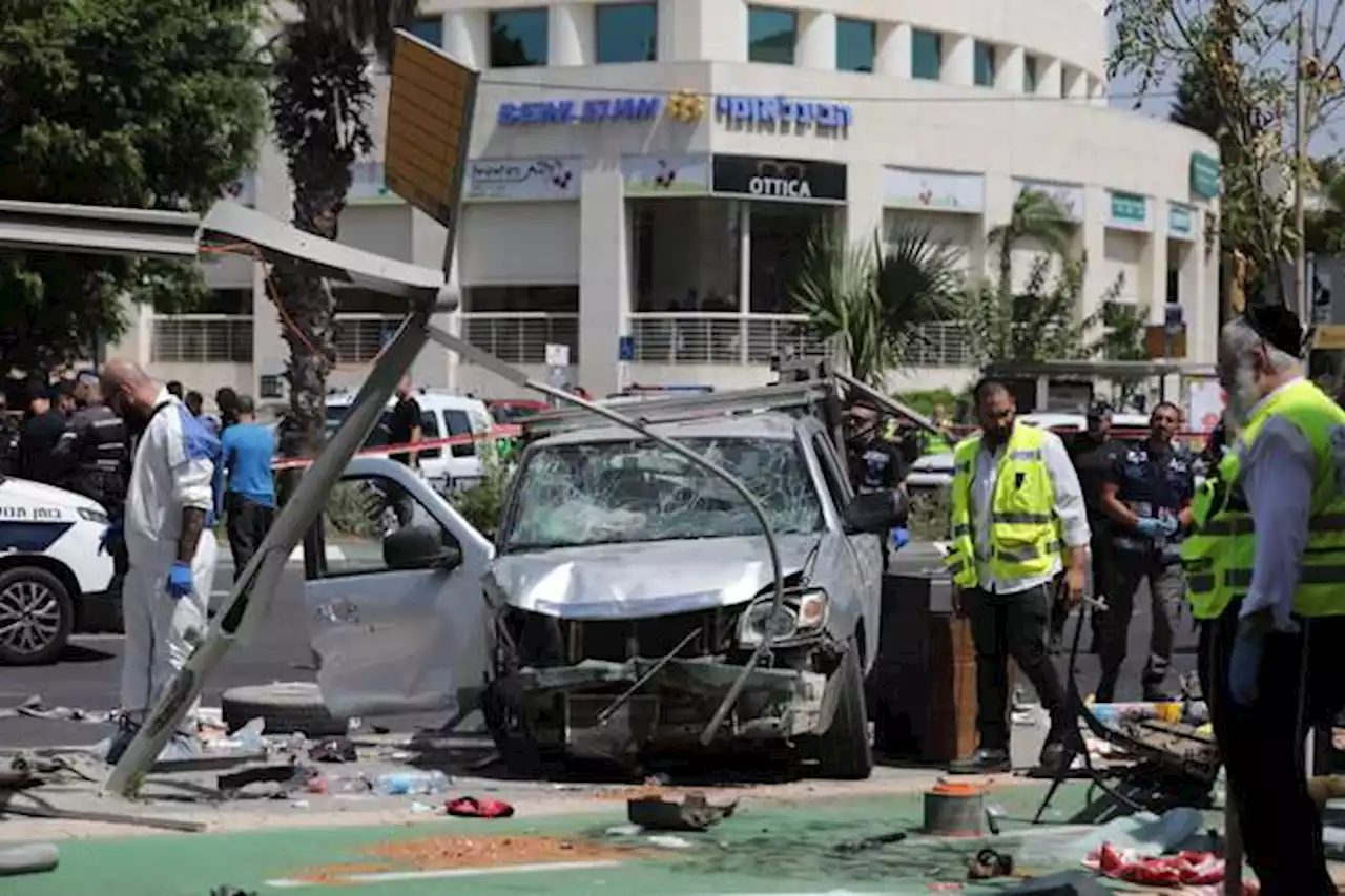 Al menos siete heridos en un atropellamiento masivo en Tel Aviv