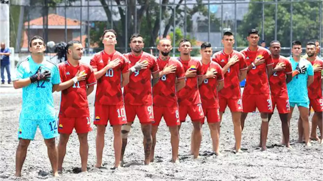 Fútbol playa: Colombia venció a Panamá y avanzó a semifinales en San Salvador 2023