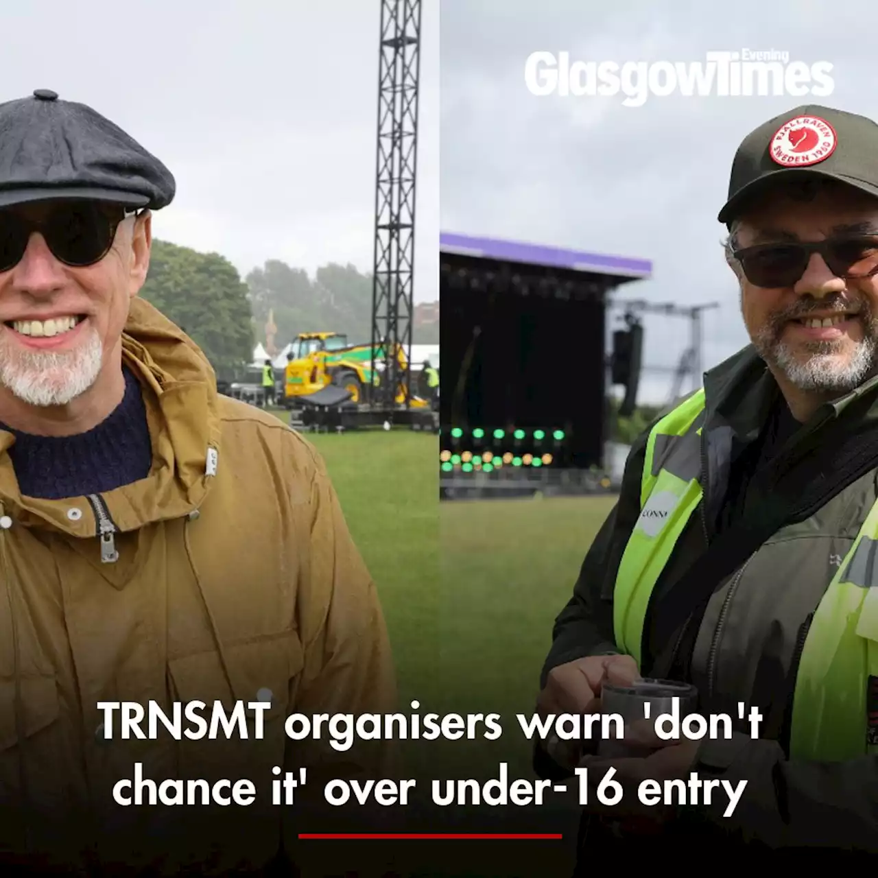 TRNSMT organisers warn 'don't chance it' over under-16 entry