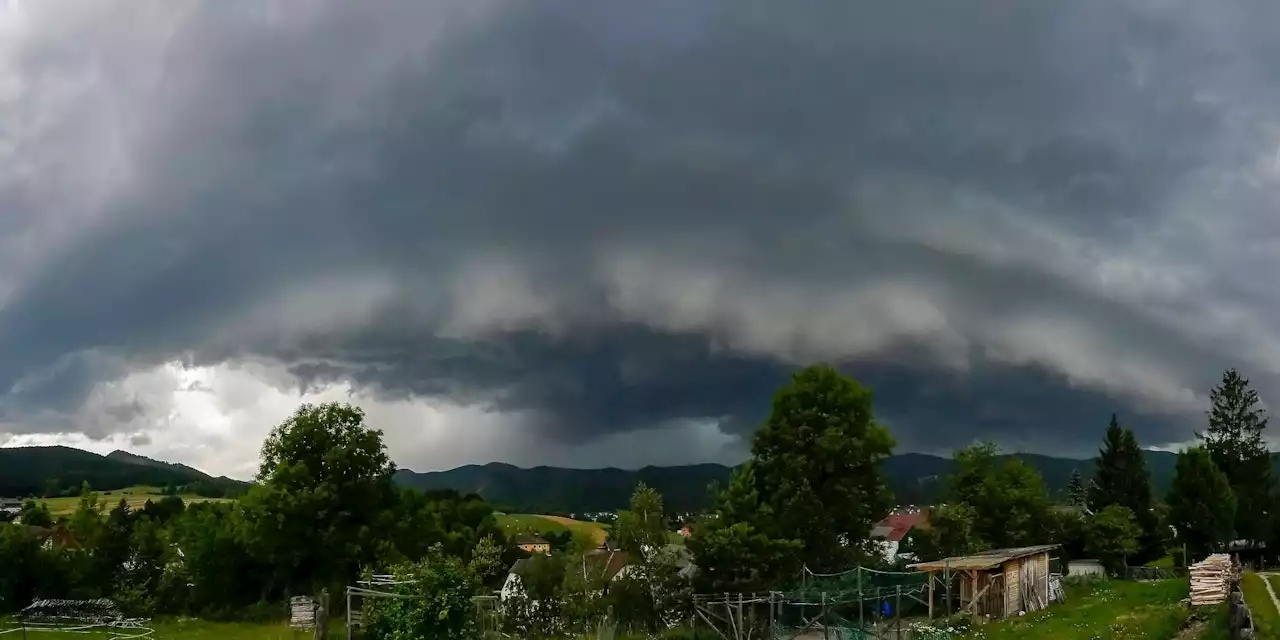 Kaltfront bringt jetzt kräftige Schauer und Gewitter