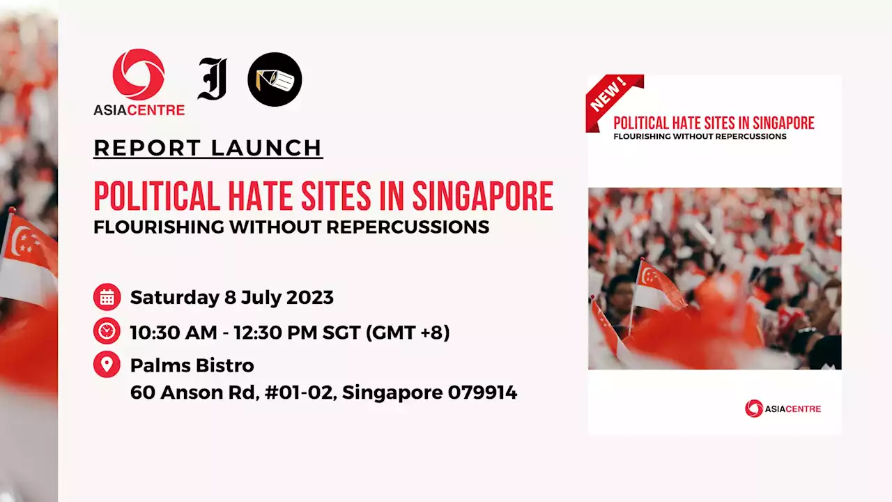 Upcoming forum set to discuss how hate sites and internet brigades undermine free speech in Singapore - Singapore News