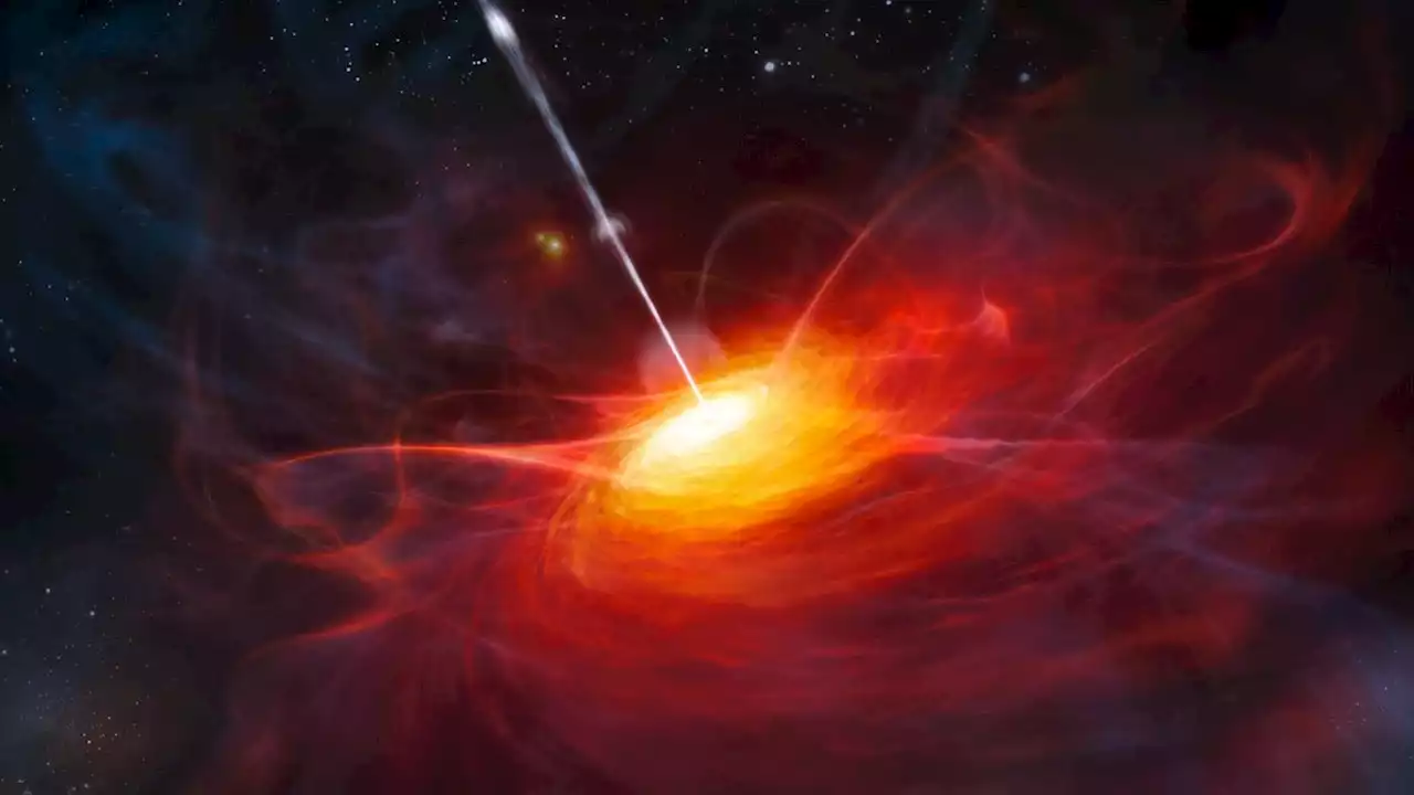 Quasar 'clocks' show time running five times slower in ancient universe