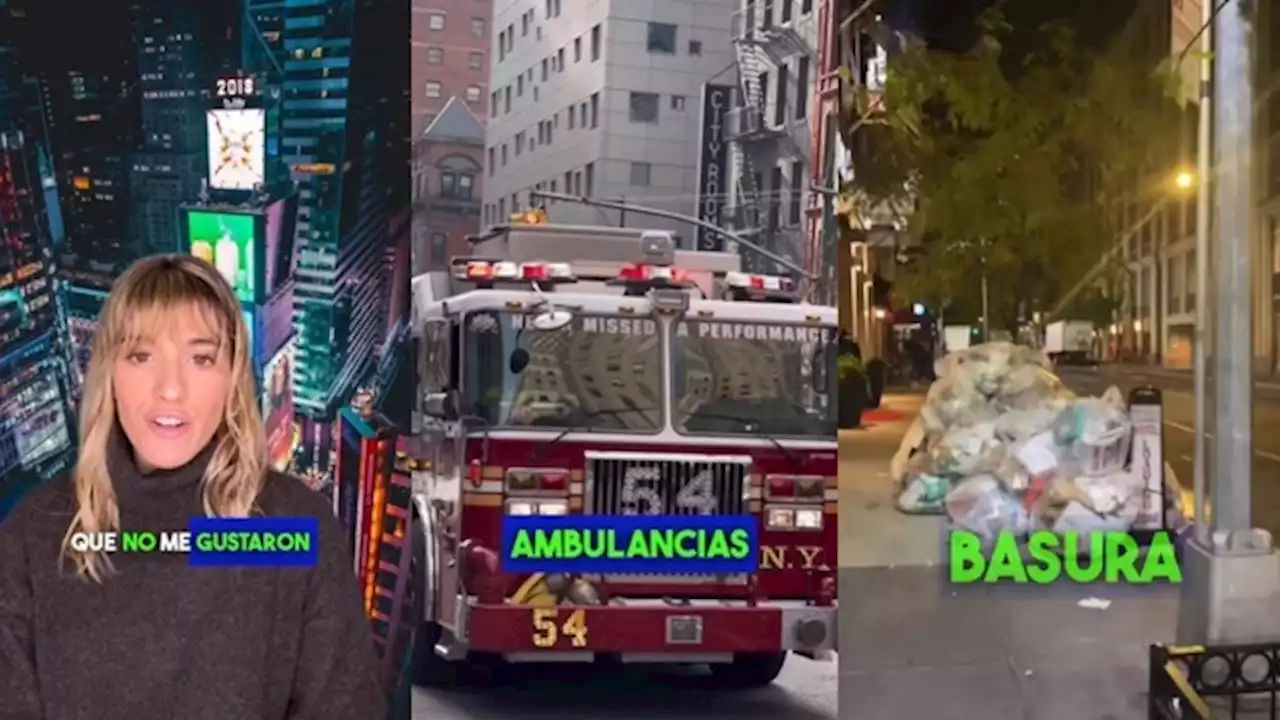 Turista argentina, asustada por las 5 cosas que vio en Nueva York