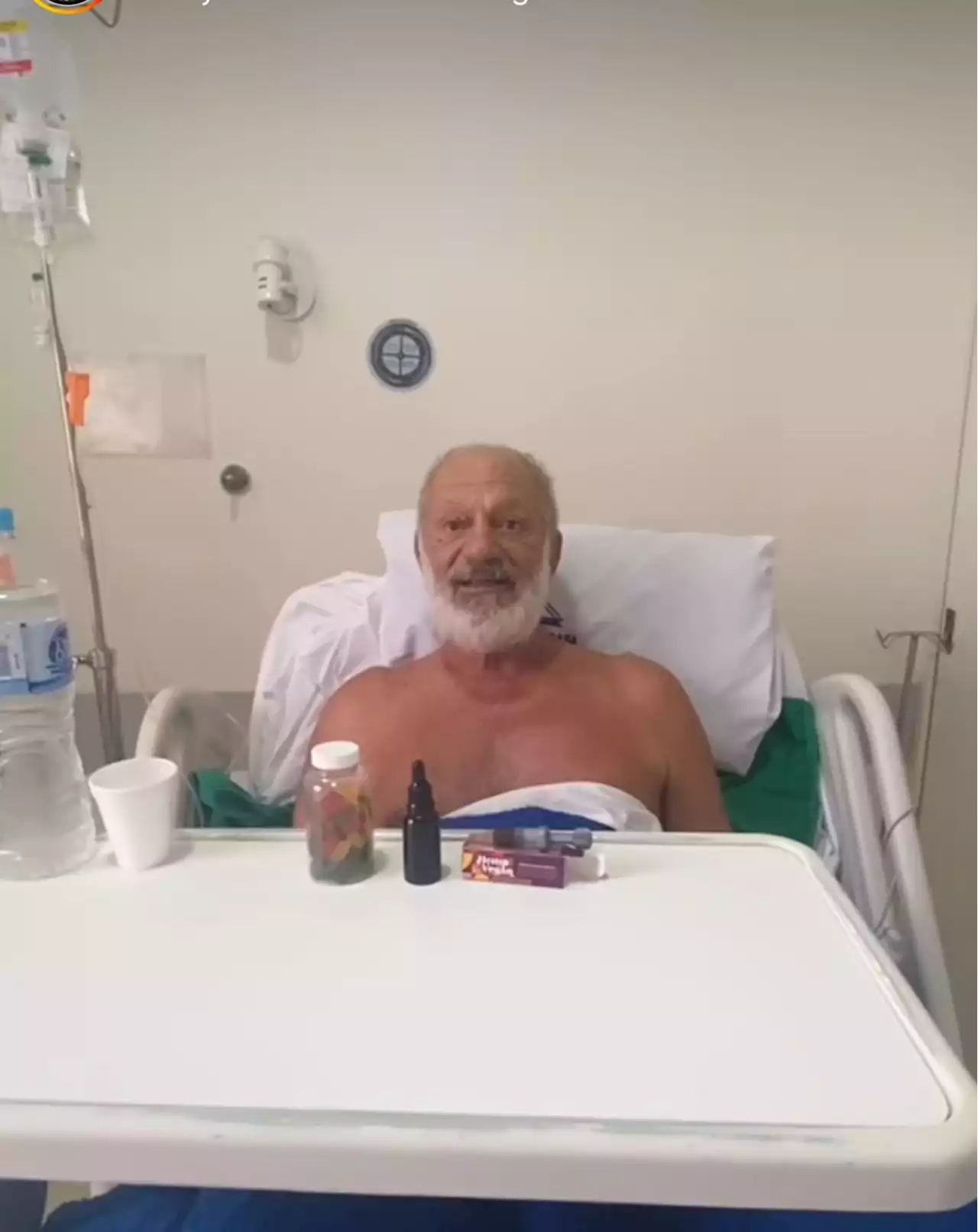 Ricardo Petraglia opera tumor na bexiga e leva kit cannabis para hospital: 'Imunoterapia'