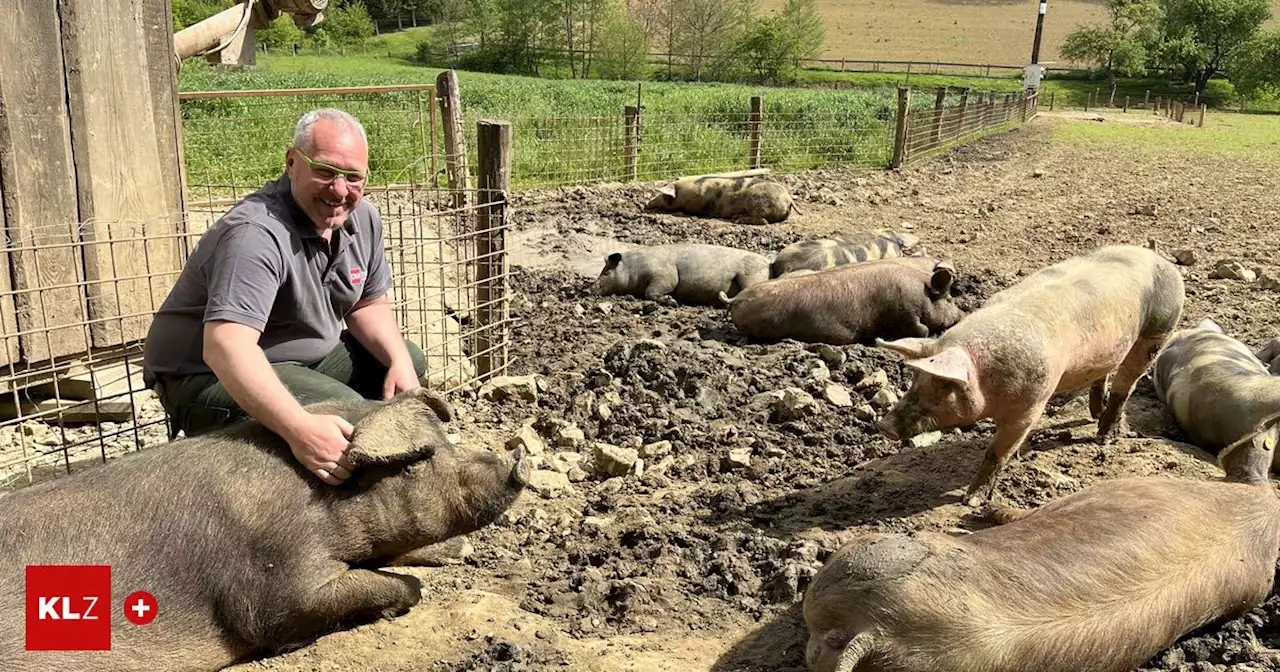 Saugute Ideen, sauguter Geschmack: Warum Wolfgang Dunst Schweine züchtet und für sie einen eigenen Griller baut