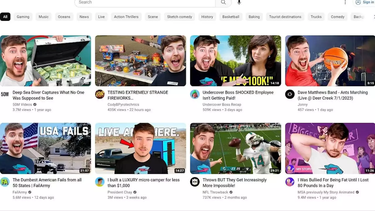 MrBeast’s Face Is Haunting Every YouTube Video With This One Weird Tool