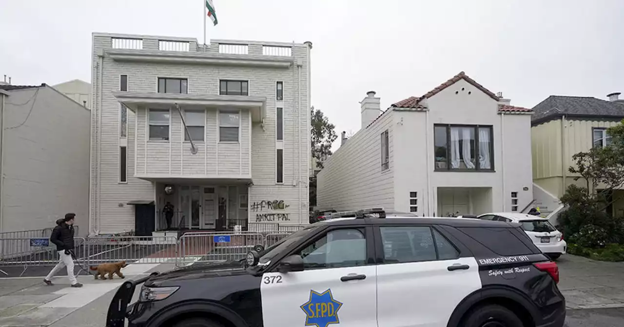 State Dept. condemns fire at San Francisco Indian consulate; 2nd attack since March