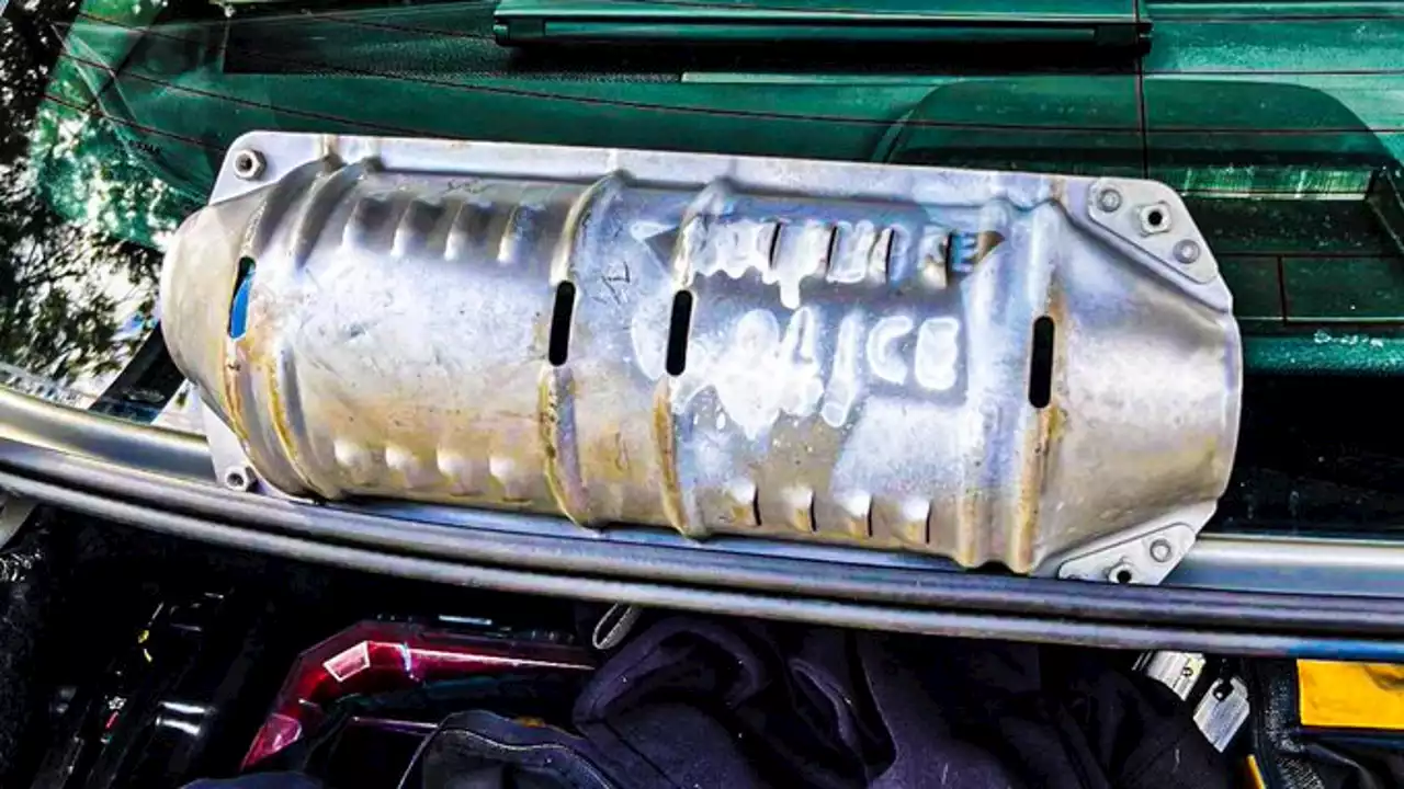 Preemptive action by victim helps Livemore police identify stolen catalytic converter