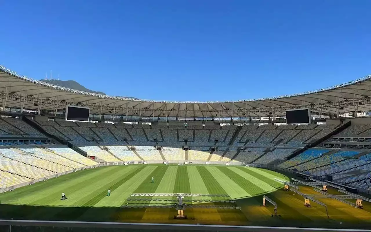 Gramado do Maracanã sofre com calendário, e Flamengo avalia 'problema sistêmico'