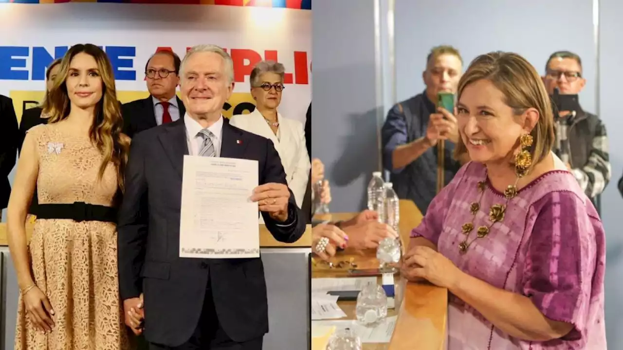 Frente Amplio por México: Creel y Xóchitl Gálvez concretan registro para buscar candidatura