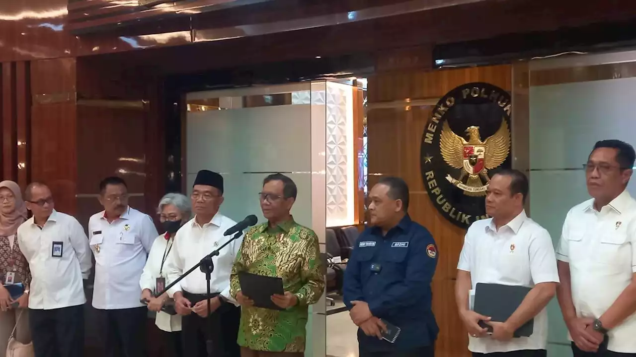 Mahfud Md: Satgas TPPO Tetapkan 698 Tersangka Selama 5 Juni-3 Juli 2023