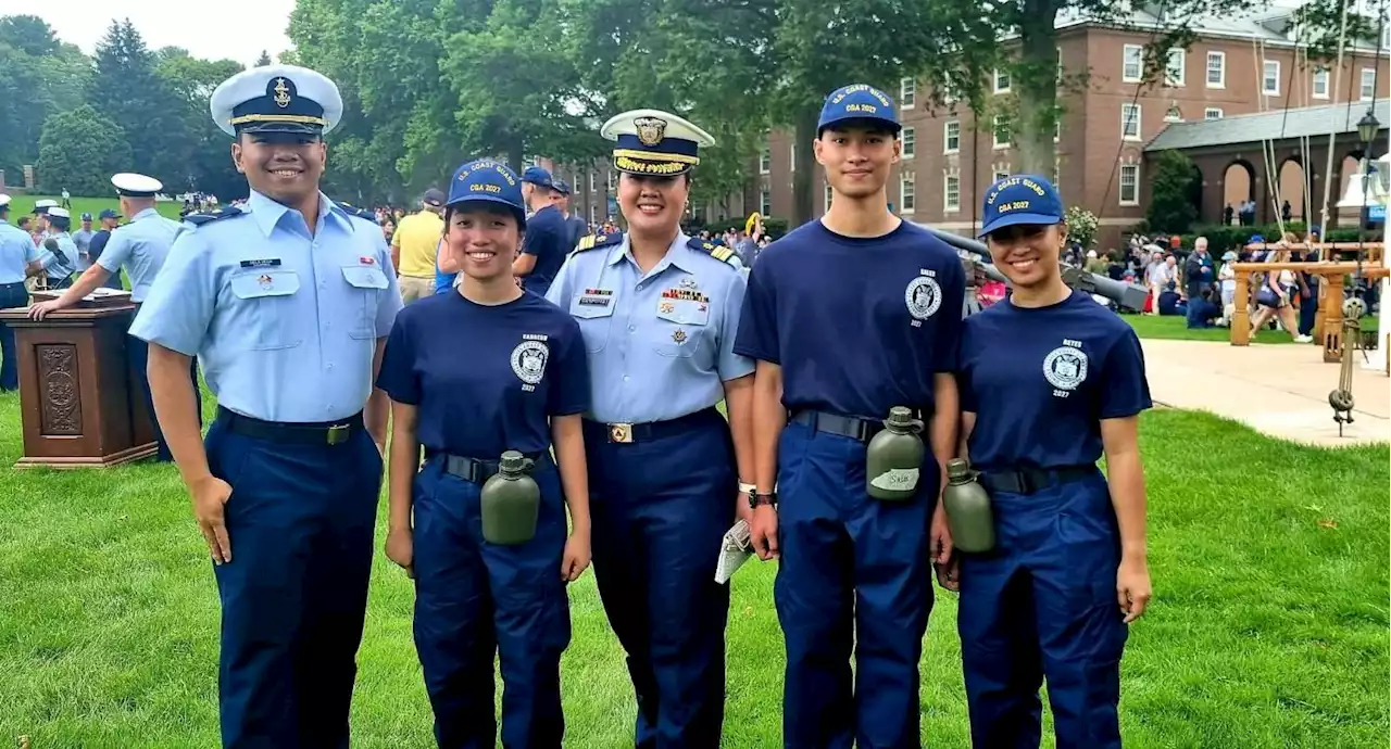 3 Filipino cadets sent to US Coast Guard Academy for training