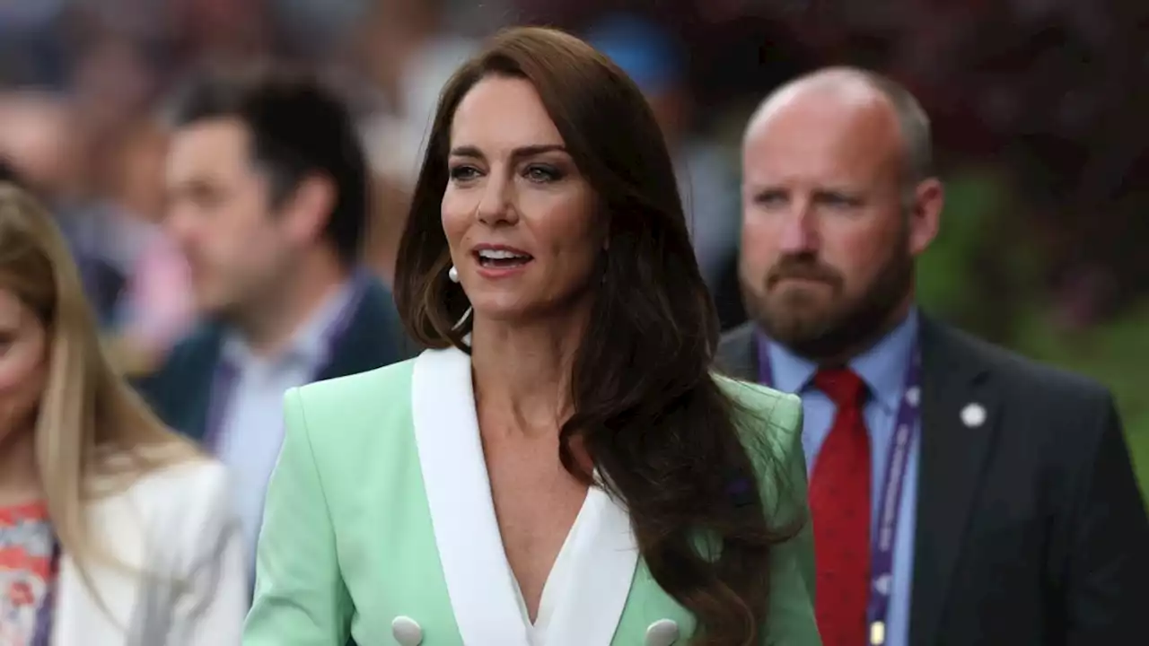 Kate Middleton Wears Princess Diana-Inspired Mint Green Blazer at Wimbledon