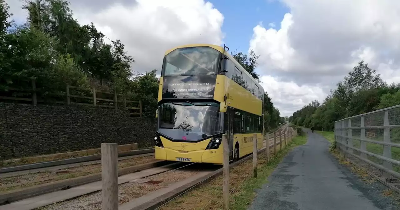 Greater Manchester's new fleet of Bee Network yellow buses spotted