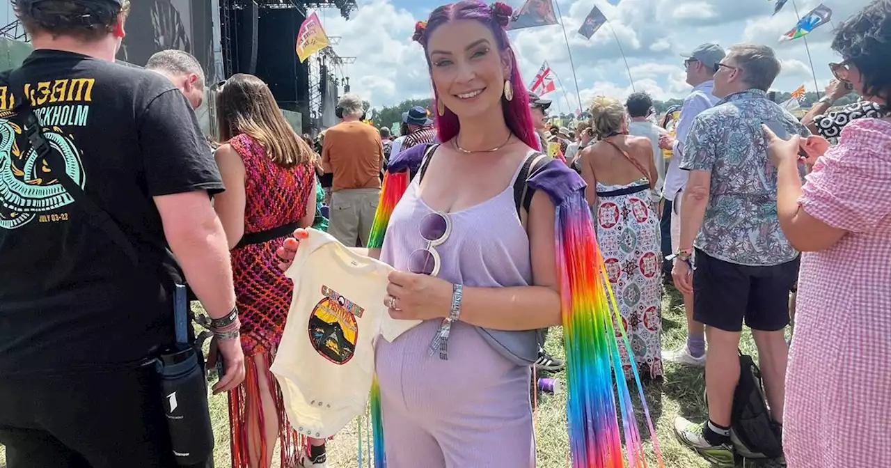 'I went to Glastonbury when I was 30 weeks pregnant - I've got no regrets'