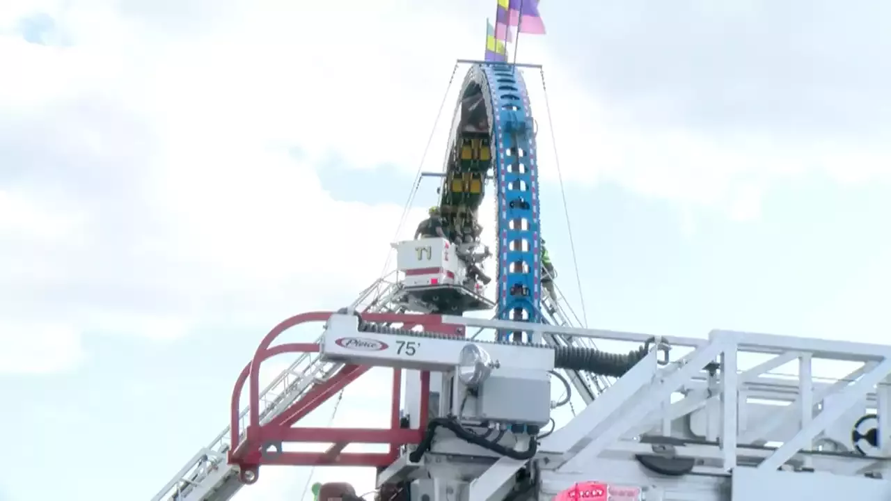 Roller Coaster Riders Stuck Upside Down For Hours After ‘mechanical ...