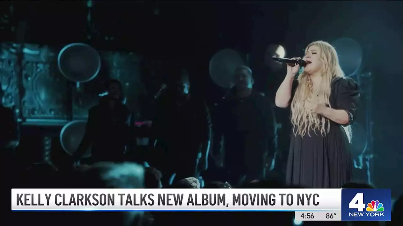 Kelly Clarkson talks new album, moving to NYC