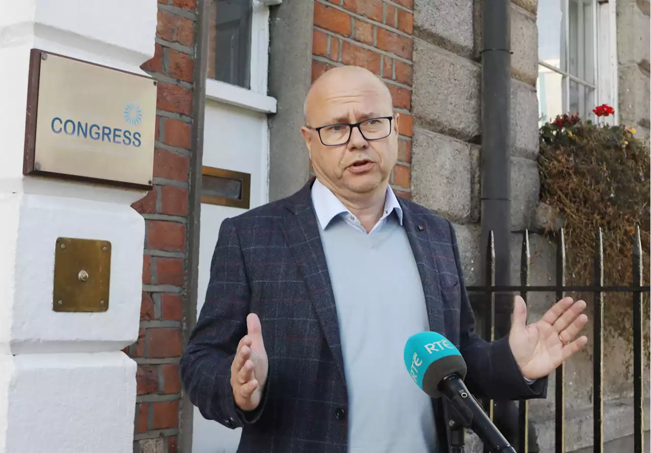 ICTU will not 'tolerate' further decline in standard of living