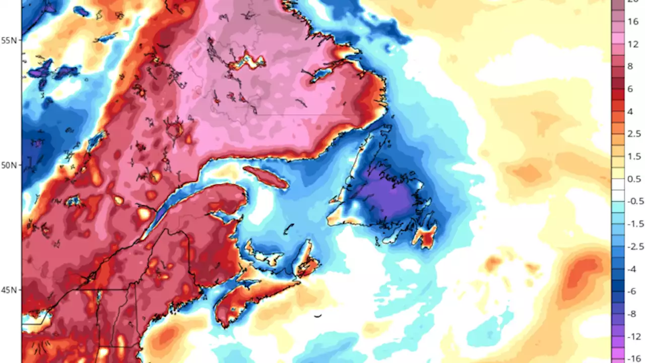 Tuesday will be rainy on the Island, while parts of Labrador feel the heat