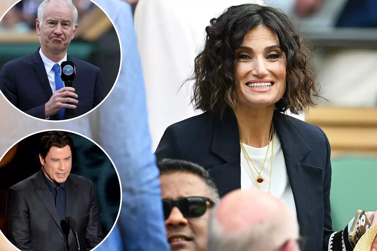 John McEnroe botched John Travolta-Idina Menzel Oscars jab at Wimbledon