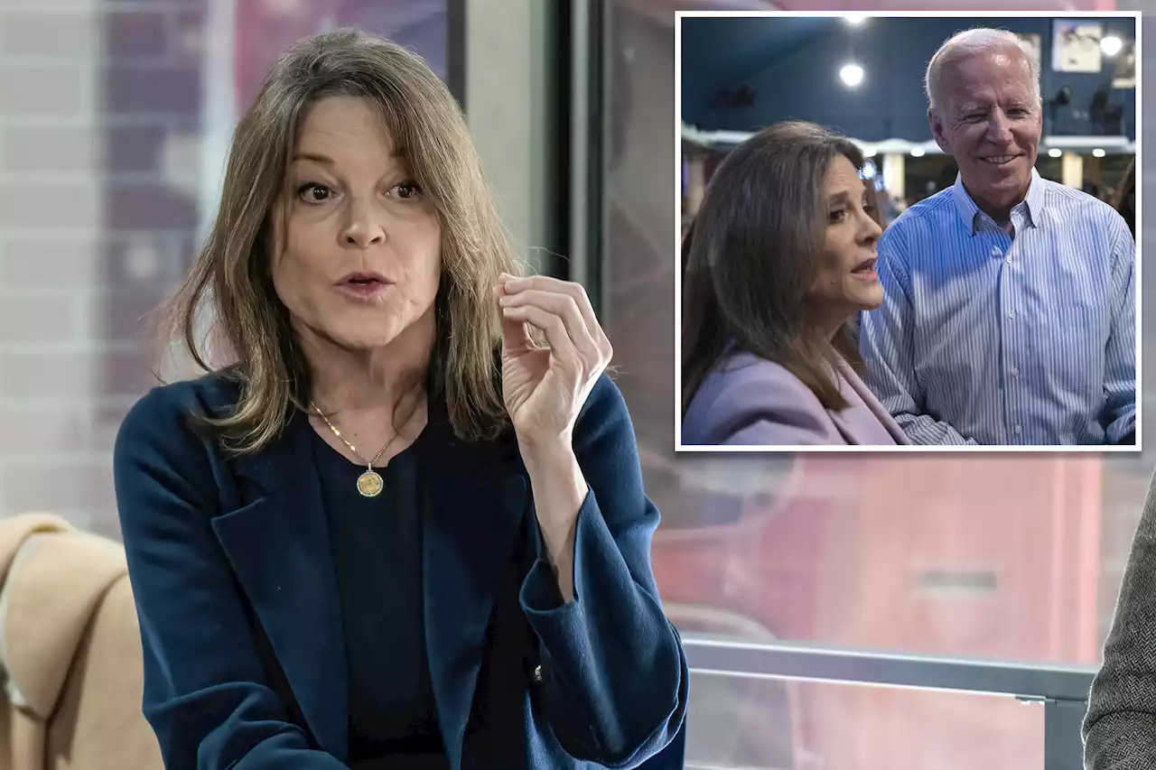 Marianne Williamson blasts DNC for supporting Biden in 2024, refusing to hold debates