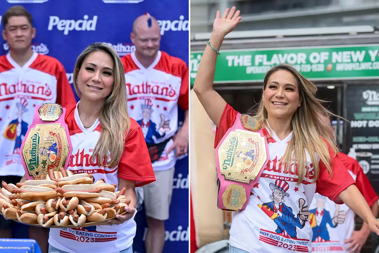 Miki Sudo secures 9th victory at the Nathan’s Hot Dog Eating Contest