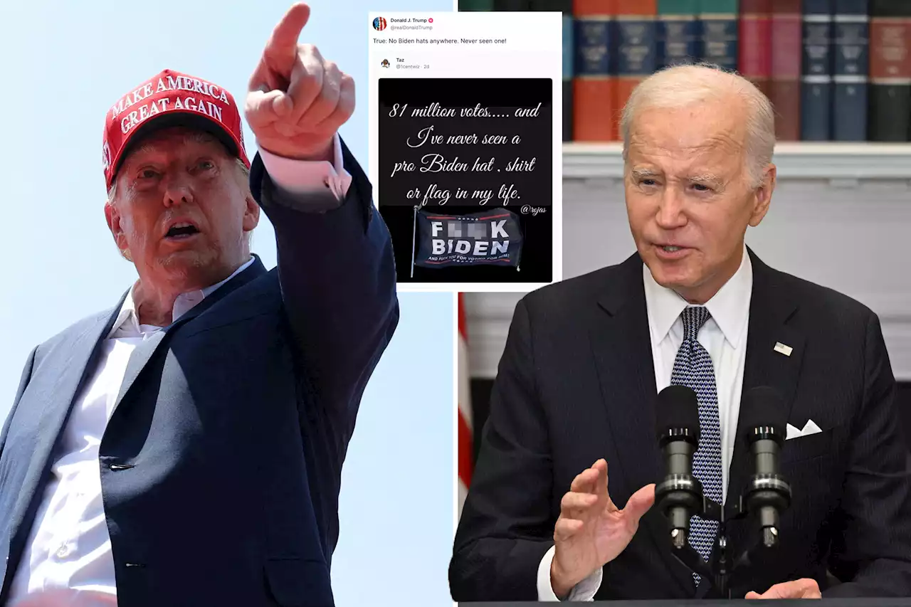 Trump kicks off Fourth of July by reposting ‘F— Biden’ meme