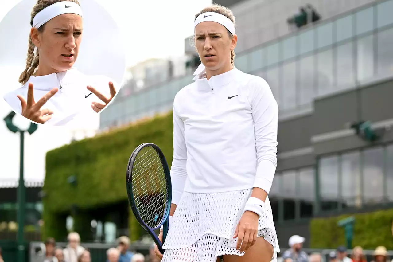 Victoria Azarenka’s awkward moment with Wimbledon reporter: ‘You do know I’m not from Russia, right?’