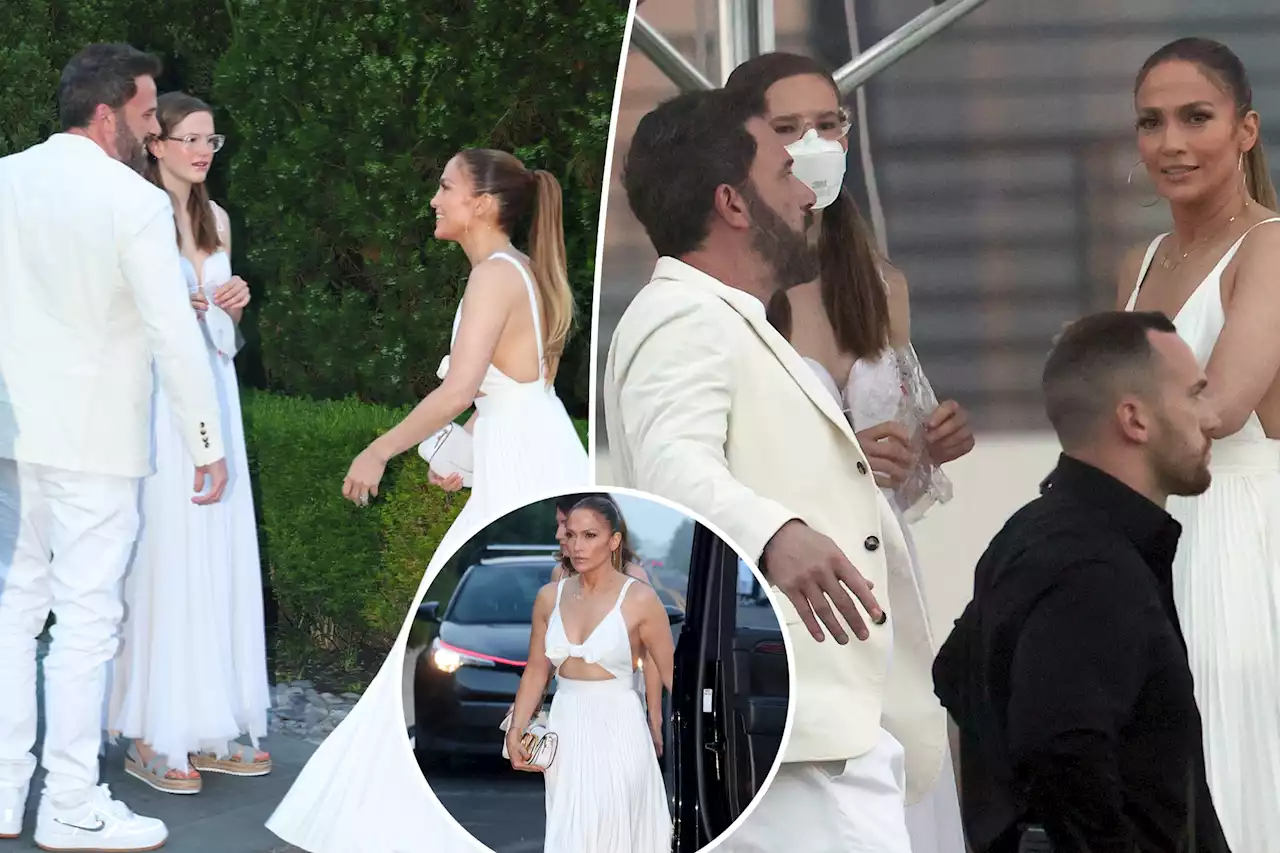 Ben Affleck, Jennifer Lopez bring 17-year-old Violet to Michael Rubin’s white party