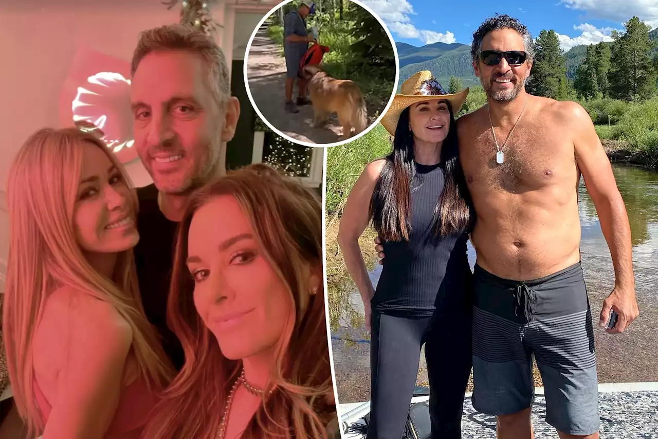 Kyle Richards, Mauricio Umansky seen hanging out together amid split news