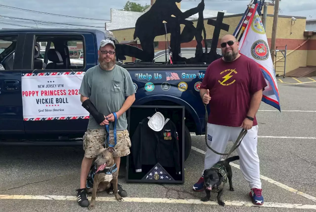 Veteran gets new service pup after saying George Santos stole money for sick dog