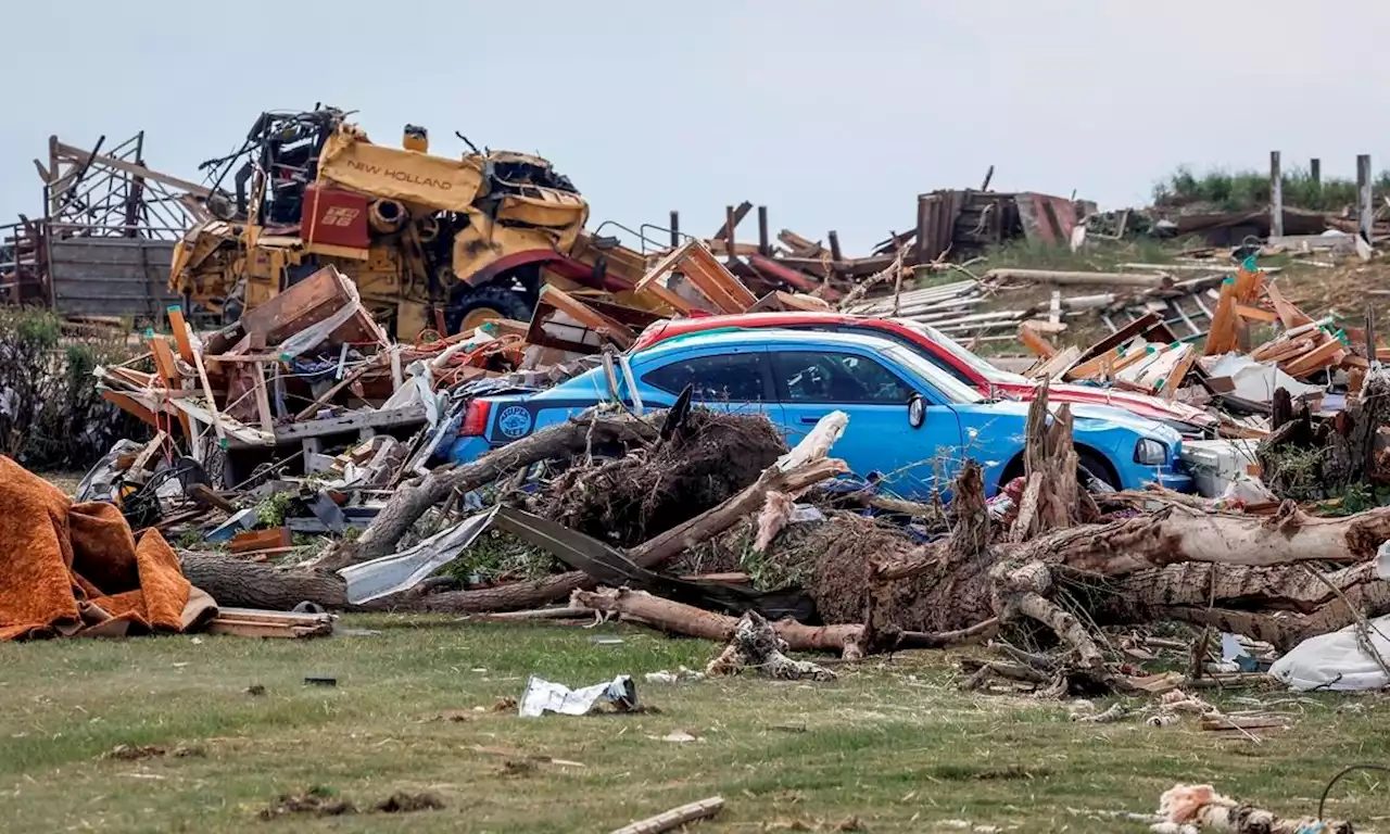 Alberta weekend tornado that damaged, destroyed homes rated rare, violent twister