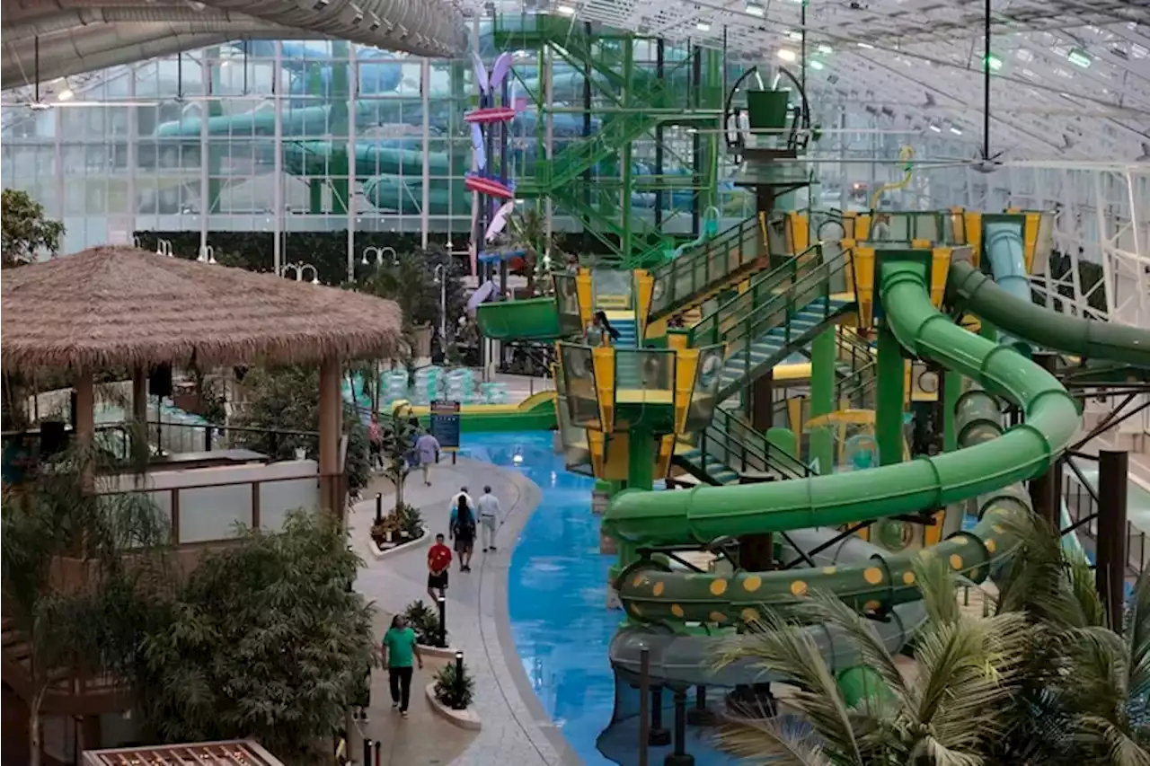 Bart Blatstein opened his $100 million Island Waterpark in Atlantic City Tuesday after a permitting delay