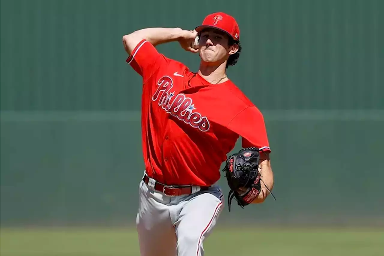 Phillies delay top prospect Andrew Painter throwing to hitters after he felt ‘a little stiff’