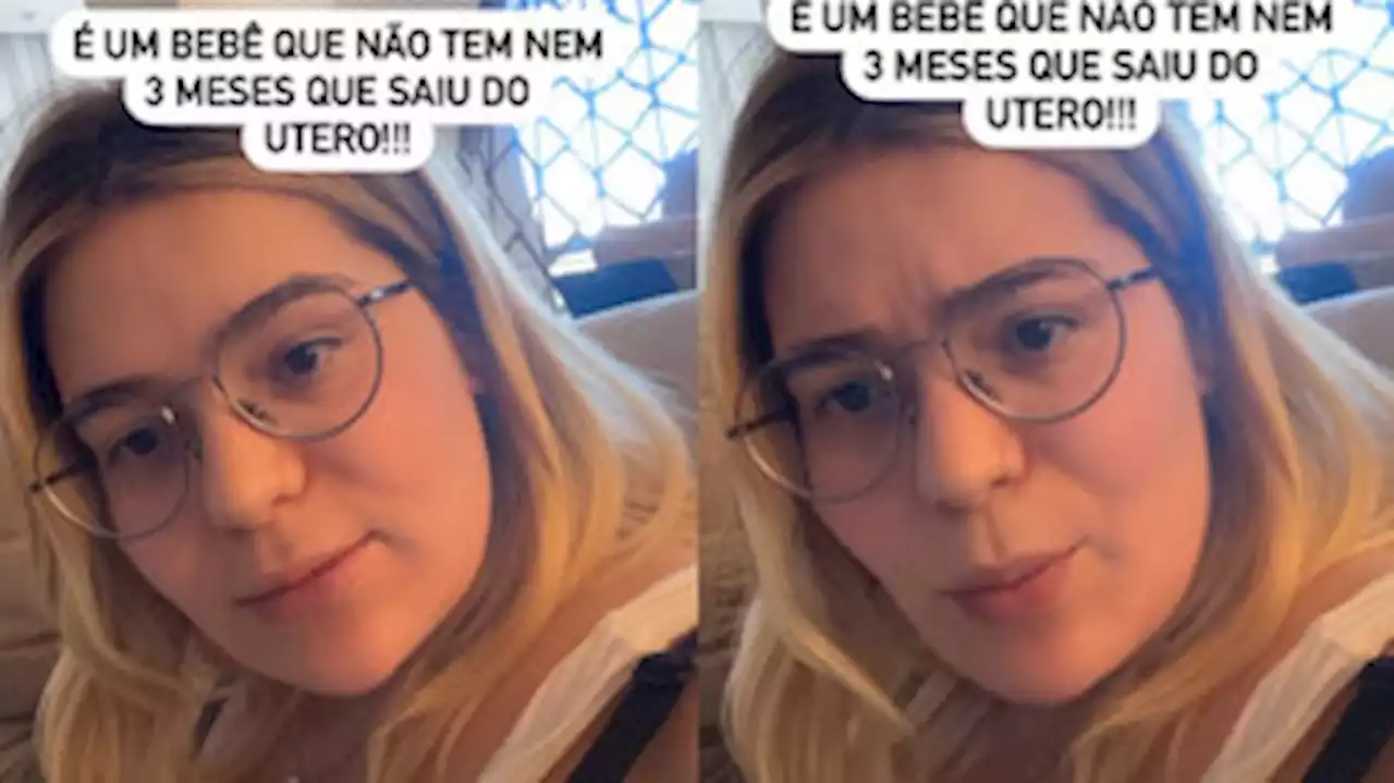 Viih Tube rebate críticas sobre mimar a filha: 'É um bebê que não tem nem três meses'