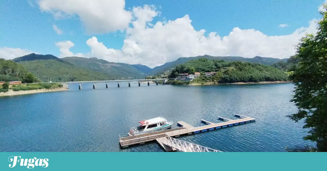 Vieira do Minho: passeios no barco turístico estreiam novo ancoradouro