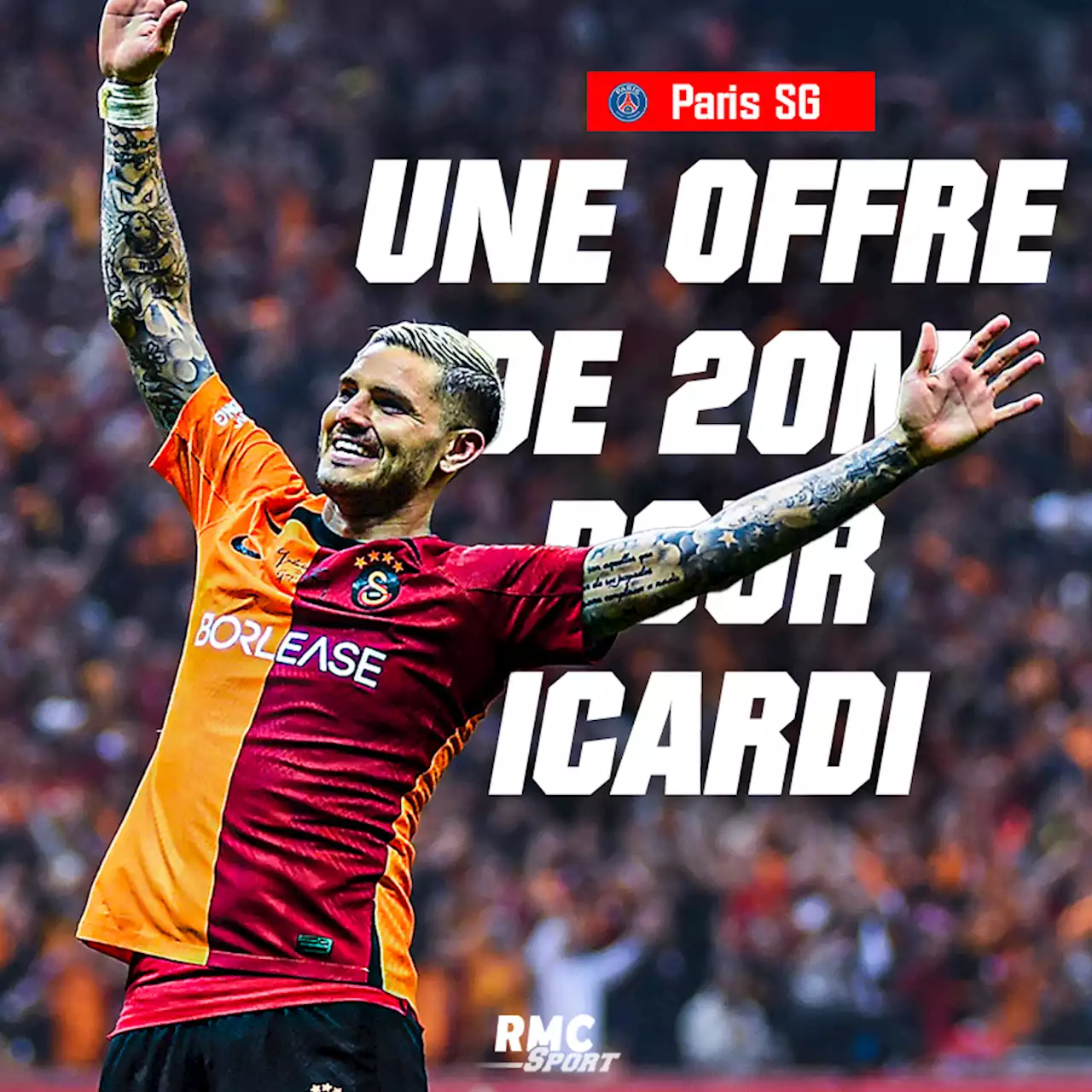 EN DIRECT - Mercato: Un pont d'or pour Icardi en provenance d'Arabie Saoudite