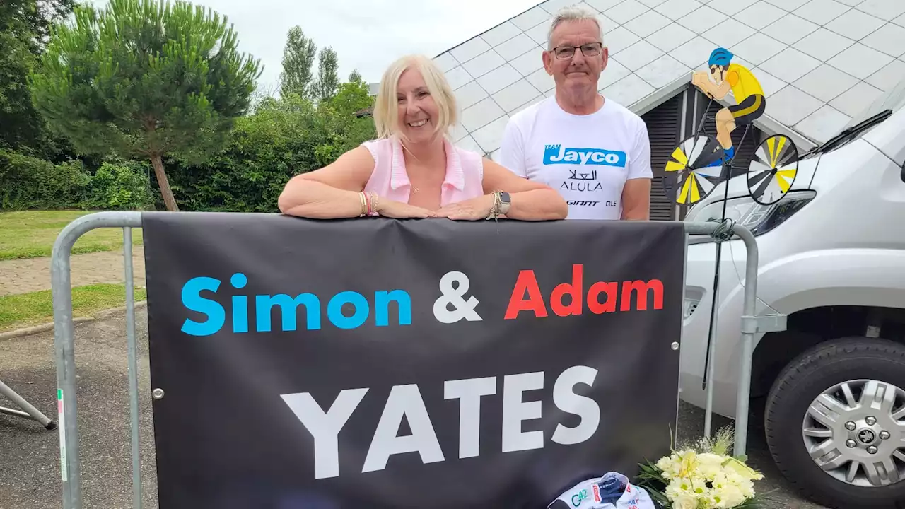 Tour de France: 'Yates you can!' A la rencontre des parents d'Adam et Simon Yates, qui suivent leurs fils en camping-car