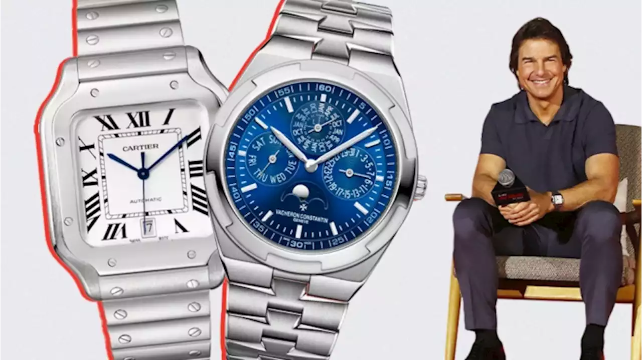 Tom Cruise Showcases Cartier and Vacheron Constantin Watches While Promoting the New ‘Mission: Impossible’