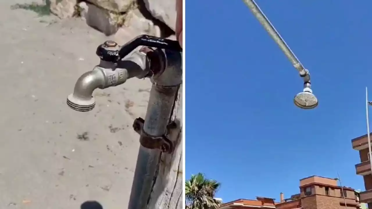 Docce e fontanelle a secco: nelle spiagge libere di Ostia l’estate è più torrida