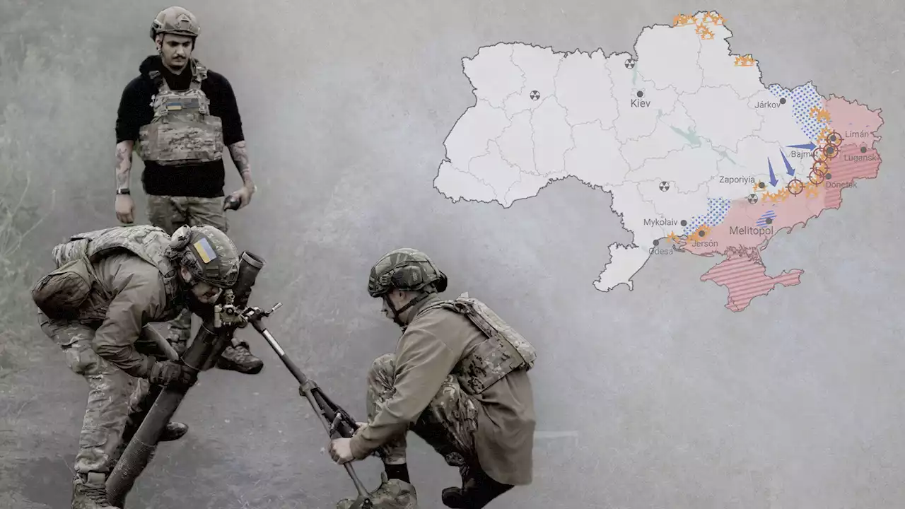 El mapa de la guerra: Ucrania se centra en causar 'máxima destrucción' al ejército ruso e intensifica el ataque en Bajmut - RTVE.es