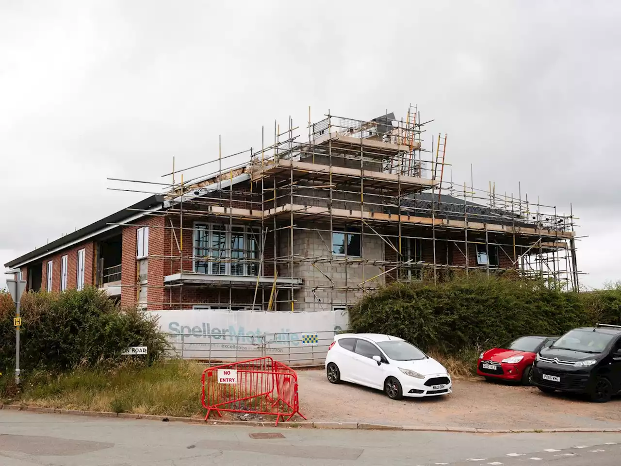 Fresh pictures show progress on Shropshire's newest GP practice