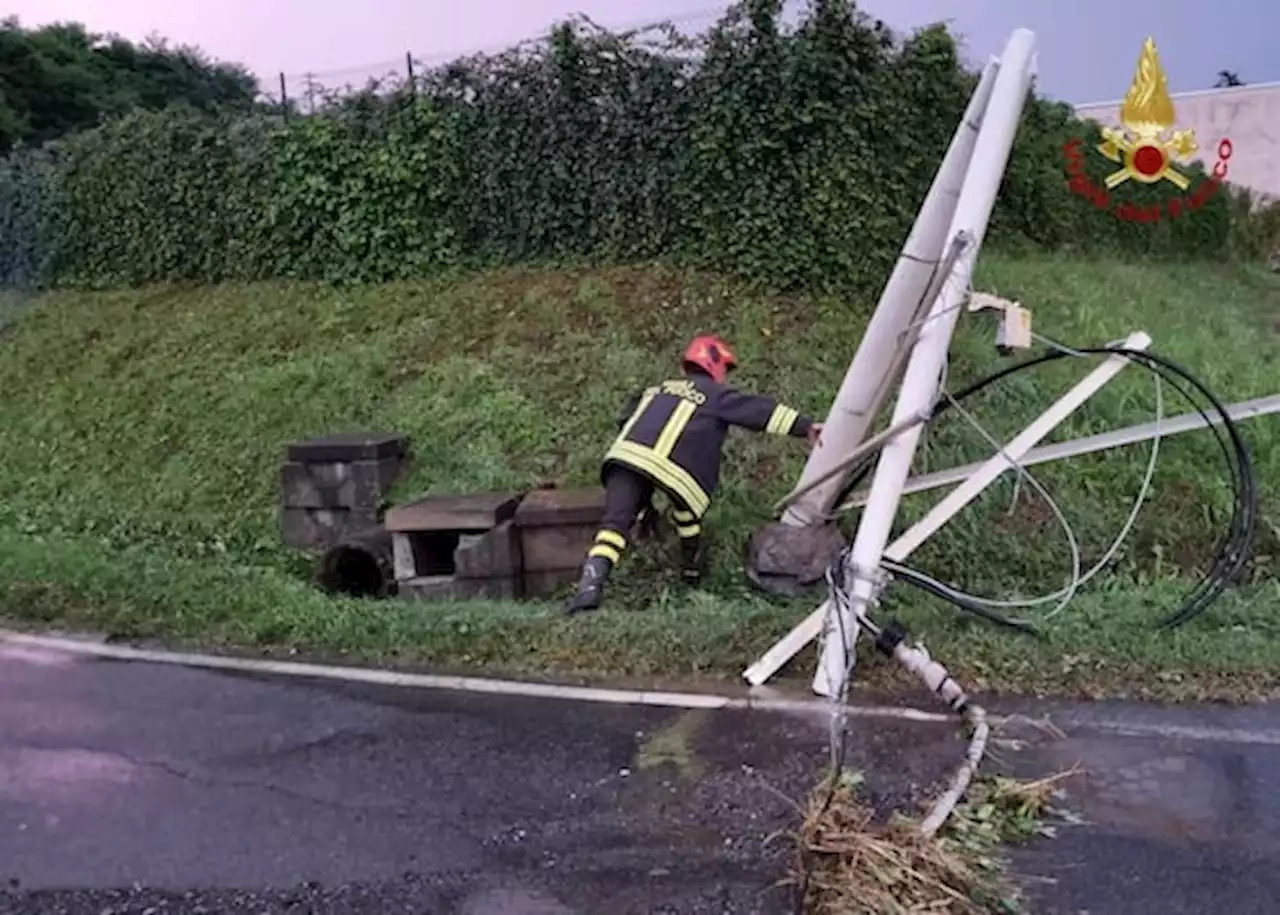 Temporale nella notte in Brianza, black out e allagamenti