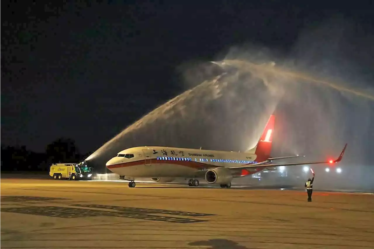 Second Chinese airline resumes flight to KK