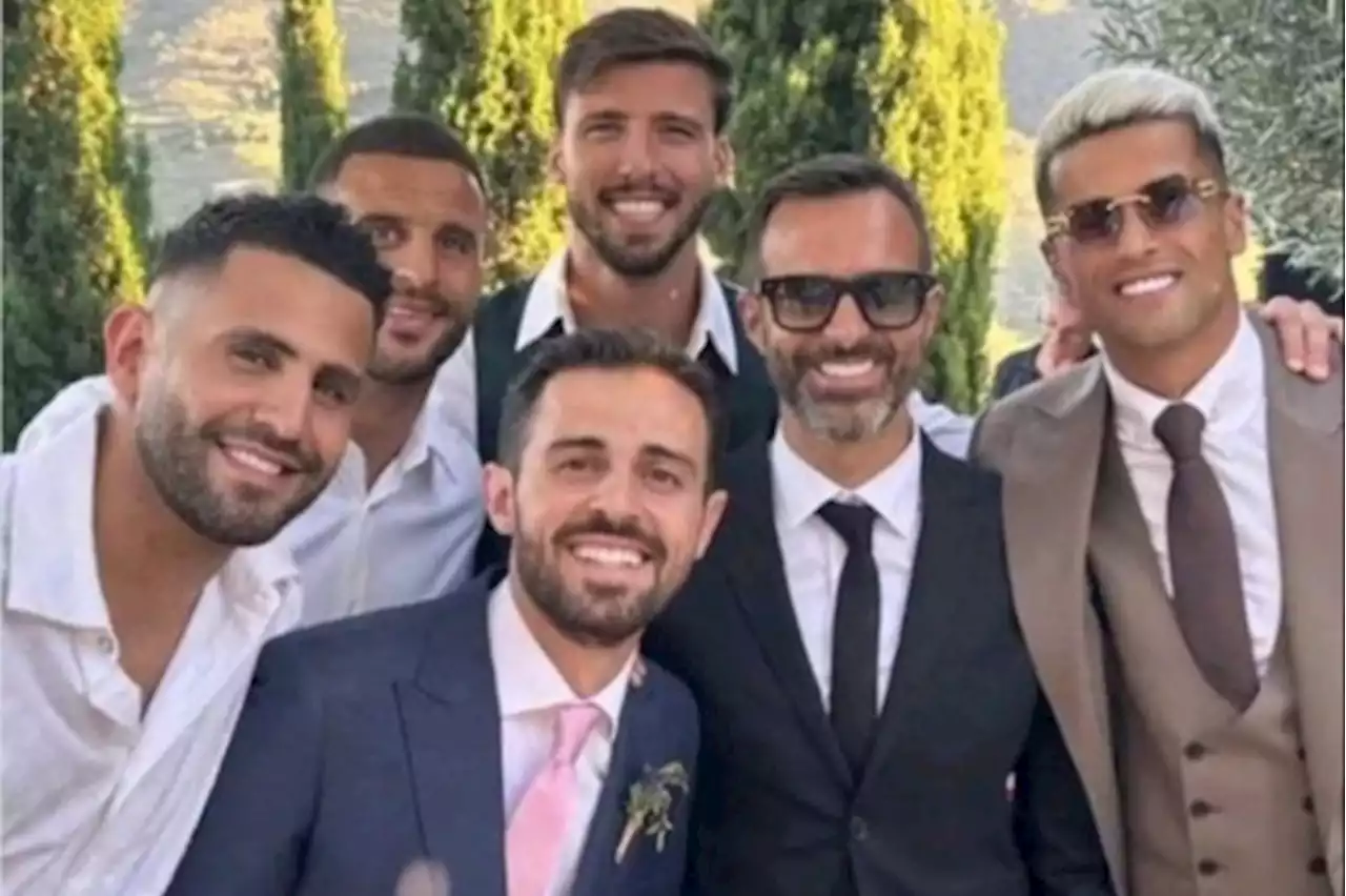 Kyle Walker confirms theory as Pep Guardiola influence seen at Bernardo Silva's wedding