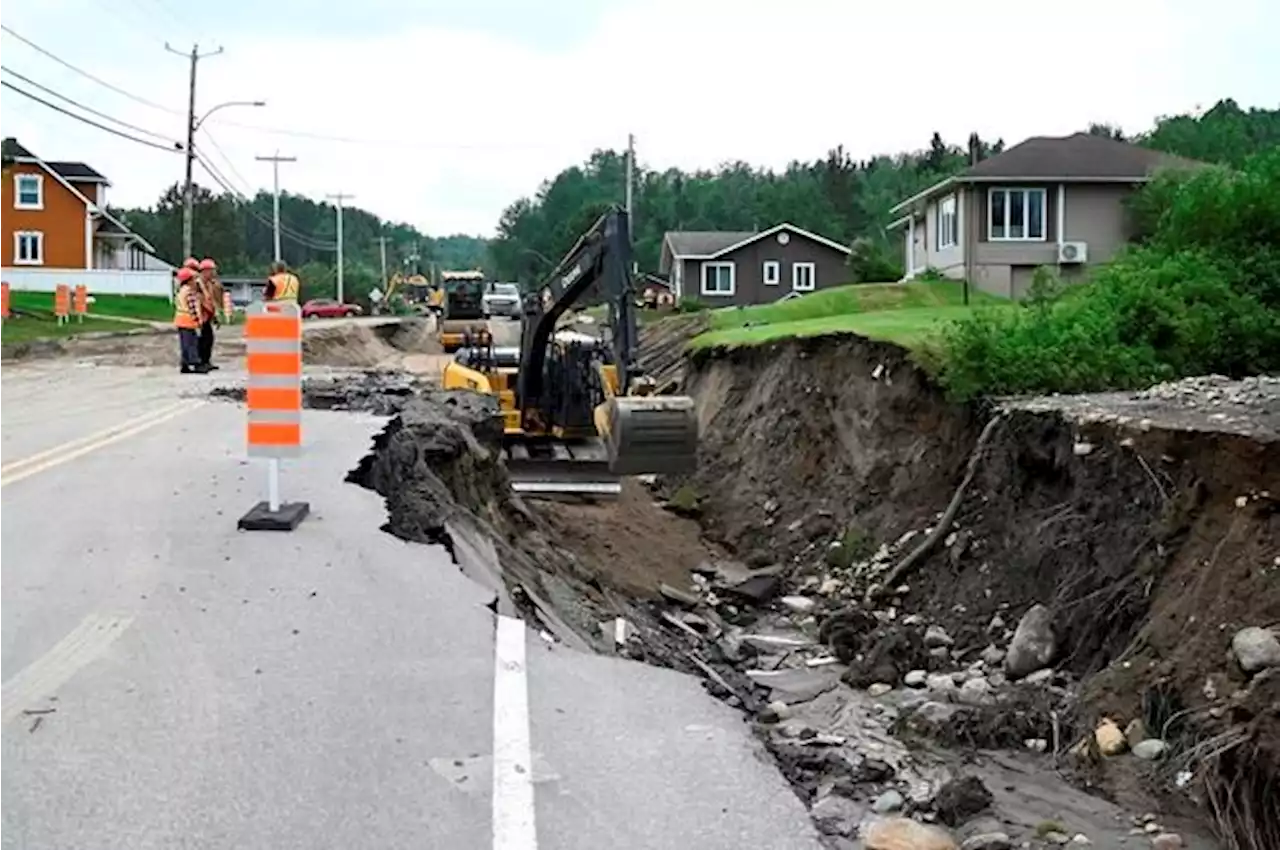 Search continues for two people missing after Quebec landslide
