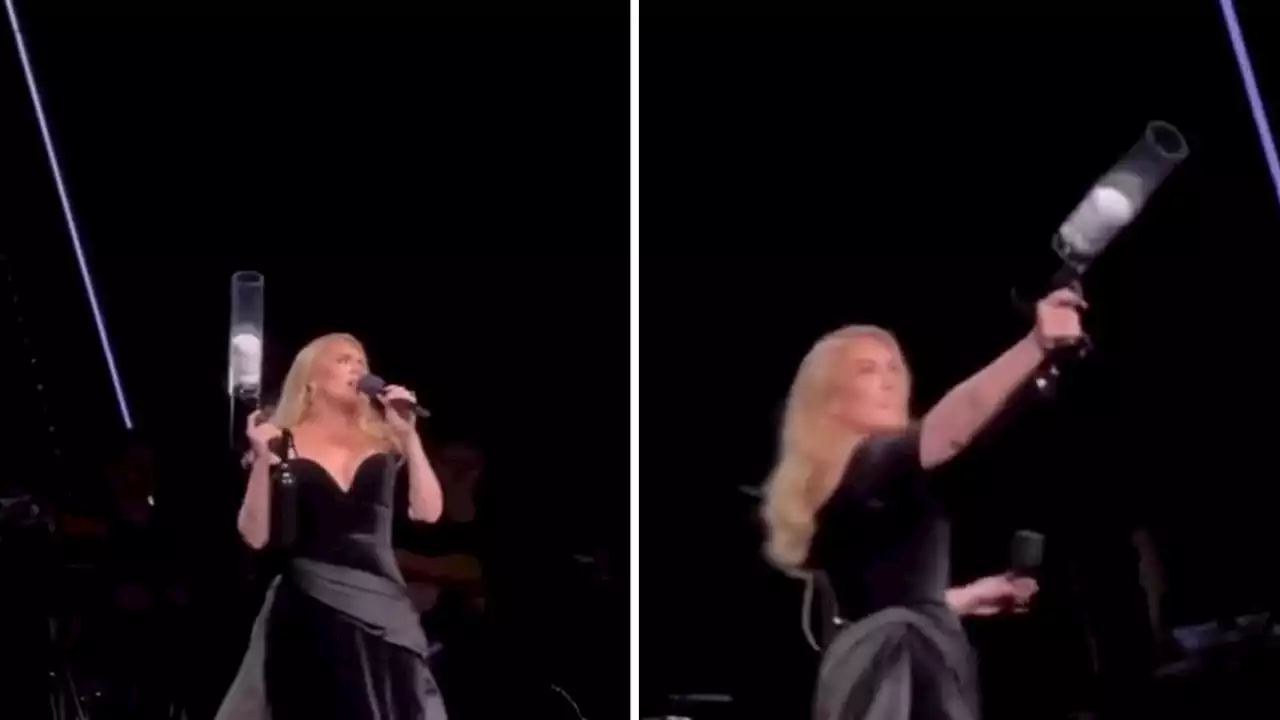 Adele Warns Fans, 'I'll F**king Kill You' If You Throw Things at Me During Vegas Show