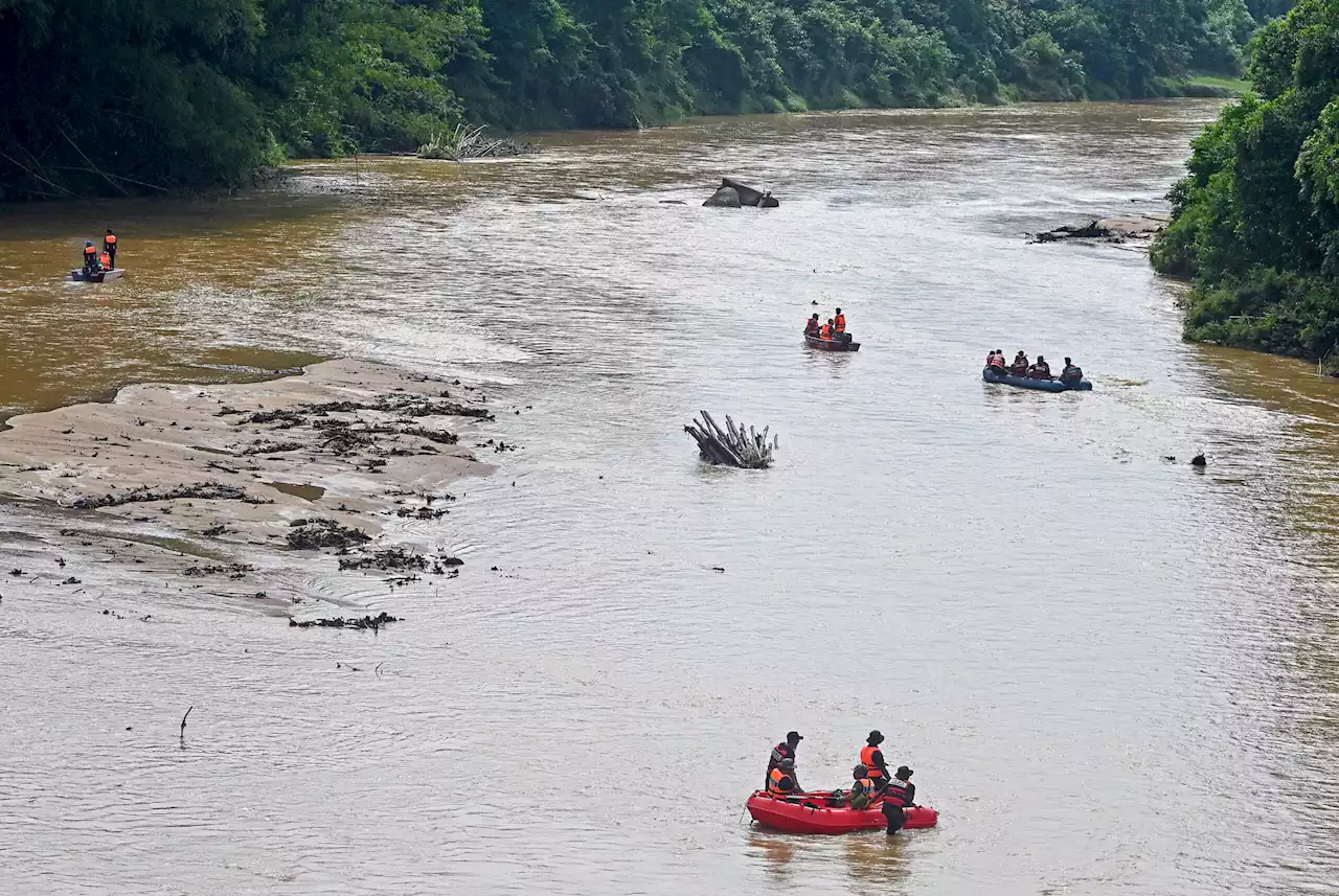 Kejadian berlaku pantas, air sungai naik lebih 5 meter