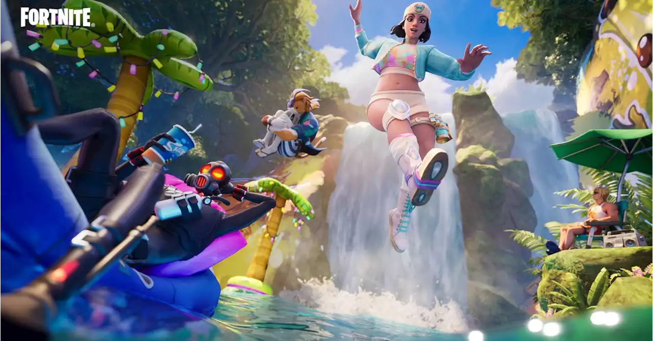 Fortnite’s summer event has ice cream cones and cute lizards