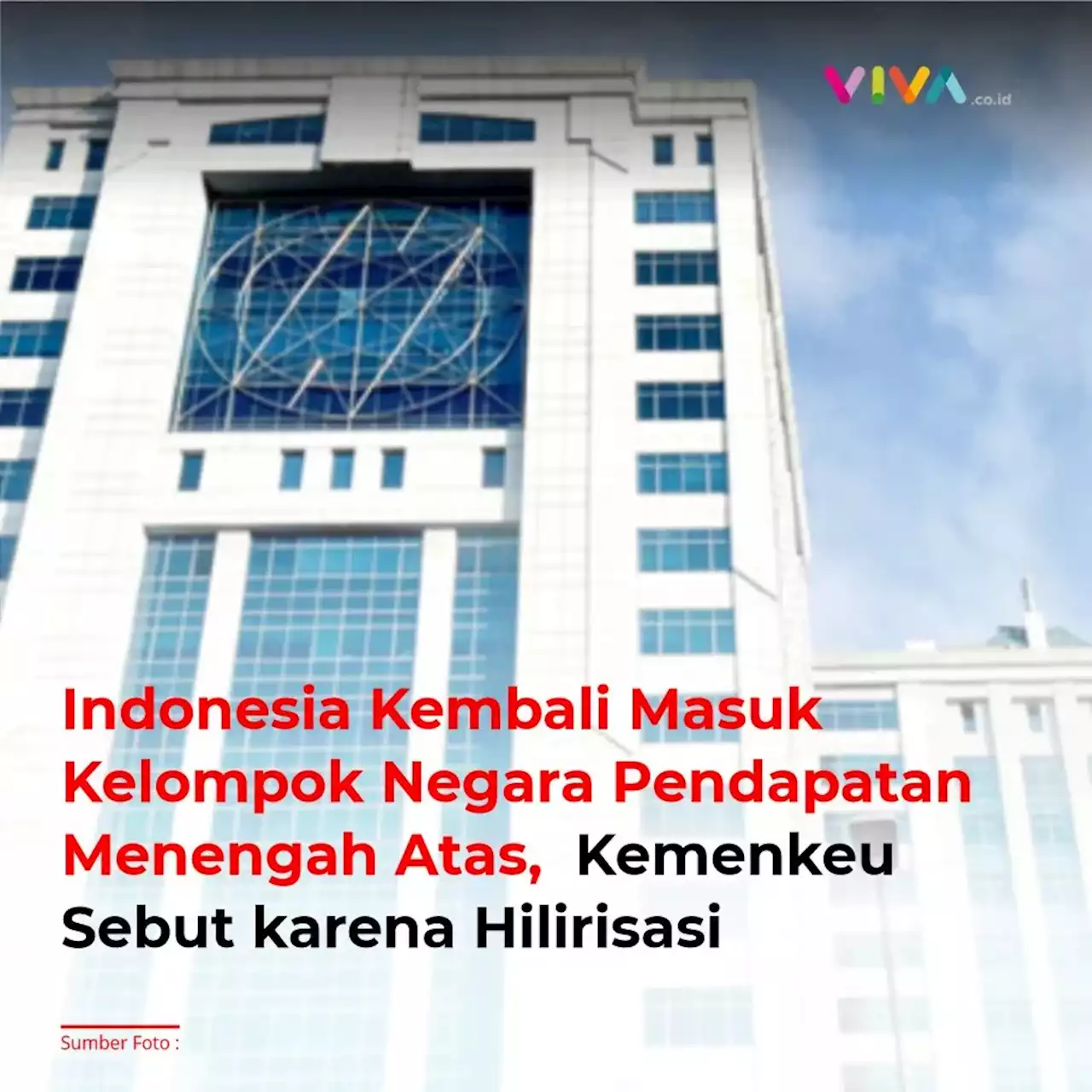 Indonesia Kembali Masuk Kelompok Negara Pendapatan Menengah Atas, Kemenkeu Sebut karena Hilirisasi